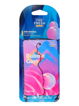 Ароматизатор автомобильный подвесной с ароматом Bubble Gum/ Бабл Гам AVS AIR AROMA бумажный Ароматизатор автомобильный подвесной с ароматом Bubble Gum/ Бабл Гам AVS AIR AROMA бумажный