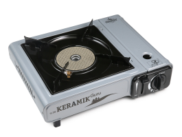 Плита газовая портативная керамическая KERAMIK GURU (TS-200) Плита газовая портативная керамическая KERAMIK GURU (TS-200)