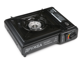 Плита газовая портативная ДРУЖБА (ДП-02) с переходником Плита газовая портативная ДРУЖБА (ДП-02) с переходником