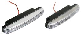 Ходовые огни светодиодные для автомобиля DRL-L8 3528 SMD (пластиковый корпус) 8 диодов