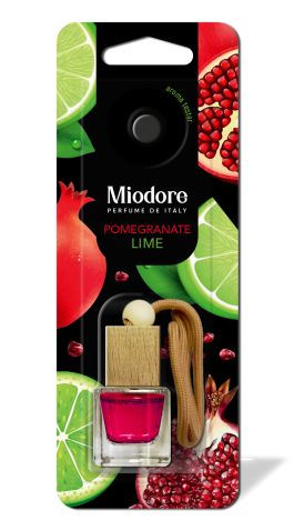 Ароматизатор воздуха автомобильный MIODORE подвесной флакон с крышкой POMEGRANATE&LIME (ГРАНАТ И ЛАЙМ) Ароматизатор воздуха автомобильный MIODORE подвесной флакон с крышкой POMEGRANATE&LIME (ГРАНАТ И ЛАЙМ)