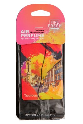 Ароматизатор подвесной AVS APP-006 AIR PERFUME с ароматом France/Toulouse (Homme Sport/Спорт) бумажный Ароматизатор подвесной AVS APP-006 AIR PERFUME с ароматом France/Toulouse (Homme Sport/Спорт) бумажный