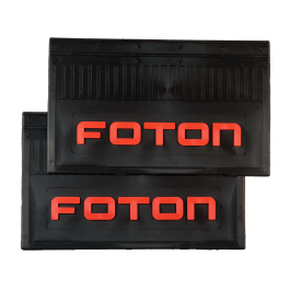 Брызговики задние грузовые FOTON (LUX) красная надпись 600*370 Брызговики задние грузовые FOTON (LUX) красная надпись 600*370