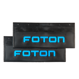 Брызговики задние грузовые FOTON (LUX) черные с синей надписью 670*270 Брызговики задние грузовые FOTON (LUX) черные с синей надписью 670*270