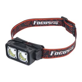 Фонарь налобный FOCUSray 1308 аккумуляторный 18650 1200мАч 3,7В, 2 диода СОВ 3W, с сенсором 1/180 Фонарь налобный FOCUSray 1308 аккумуляторный 18650 1200мАч 3,7В, 2 диода СОВ 3W, с сенсором 1/180