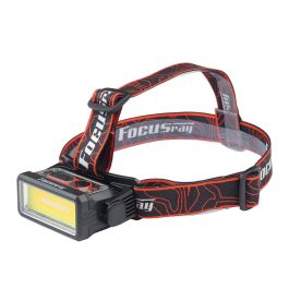 Фонарь налобный светодиодный FOCUSray 1322 с цифровым дисплеем, с аккумулятором 18650 1200мАч 200 люмен,USB кабель 1/180 Фонарь налобный светодиодный FOCUSray 1322 с цифровым дисплеем, с аккумулятором 18650 1200мАч 200 люмен,USB кабель 1/180