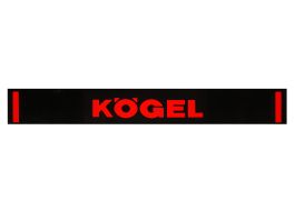 Брызговик длинномер на прицеп KOGEL Красный Эконом (краска) 2400х330 Брызговик длинномер на прицеп KOGEL Красный Эконом (краска) 2400х330