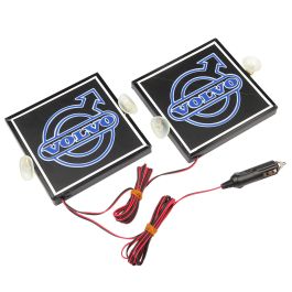 Табличка светодиодная в кабину VOLVO 12В, 150х150мм Табличка светодиодная в кабину VOLVO 12В, 150х150мм