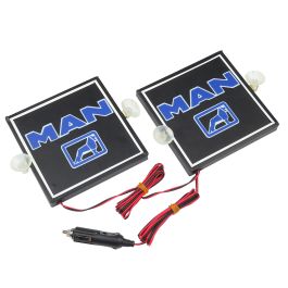 Табличка светодиодная MAN 24В 150х150мм