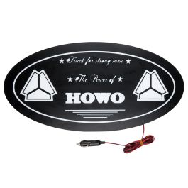 Светящаяся табличка в Спальник грузовика HOWO 24В, 600х300мм