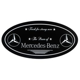 Светящаяся табличка в Спальник грузовика MERCEDES (новый лого) 24В 600*300 (12059) Светящаяся табличка в Спальник грузовика MERCEDES (новый лого) 24В 600*300 (12059)
