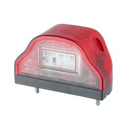 Фонарь подсветки номера автомобиля 12-24В ПН-01.3717-06 6LED красный (6 диодов) Фонарь подсветки номера автомобиля 12-24В ПН-01.3717-06 6LED красный (6 диодов)