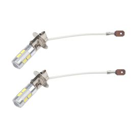 Лампа светодиодная H3 10SMD (5630) WHITE в противотуманные фары (2 шт.) Лампа светодиодная H3 10SMD (5630) WHITE в противотуманные фары (2 шт.)