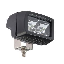 Фара светодиодная WL-420 квадратная (2 LED, 20W) металлический корпус