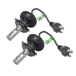 Светодиодные лампы в фару S1 с цоколем H4 (СSP-LED, 6000 Лм) Светодиодные лампы в фару S1 с цоколем H4 (СSP-LED, 6000 Лм)