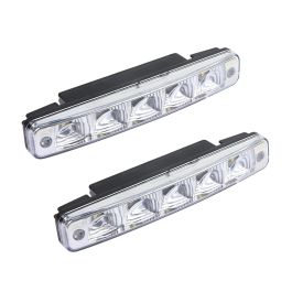 Ходовые огни DRL-FL-5 FLUX (пластиковый корпус) 5 диодов Ходовые огни DRL-FL-5 FLUX (пластиковый корпус) 5 диодов