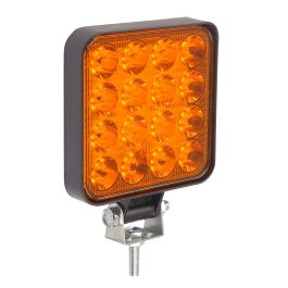 Фара рабочего света MINI 16 led, 48W, 12-24V (2 режима / желтый) Фара рабочего света MINI 16 led, 48W, 12-24V (2 режима / желтый)