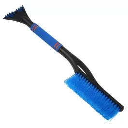 Синяя щетка со скребком 60 см