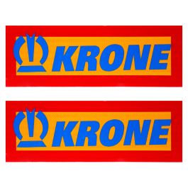 Таблица светоотражающая KRONE 500x200 (2шт. к-т) Таблица светоотражающая KRONE 500x200 (2шт. к-т)