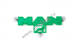 Логотип пластиковый MAN на присоске