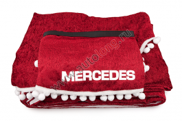 Шторы в кабину комплект MERCEDES Красные (шторы на лобовое и спальник, ламбрекен на лобовое и спальник) Шторы в кабину комплект MERCEDES Красные (шторы на лобовое и спальник, ламбрекен на лобовое и спальник)