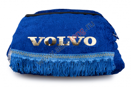 Шторы комплект на VOLVO FH12 Синие (шторы на лобовое и спальник, ламбрекен на лобовое и спальник) Шторы комплект на VOLVO FH12 Синие (шторы на лобовое и спальник, ламбрекен на лобовое и спальник)