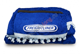 Шторы комплект FREIGHTLINER Синие (шторы на лобовое и спальник, ламбрекен на лобовое и спальник) Шторы комплект FREIGHTLINER Синие (шторы на лобовое и спальник, ламбрекен на лобовое и спальник)
