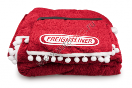 Шторы комплект FREIGHTLINER Красные (шторы на лобовое и спальник, ламбрекен на лобовое и спальник) Шторы комплект FREIGHTLINER Красные (шторы на лобовое и спальник, ламбрекен на лобовое и спальник)