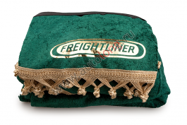 Шторы комплект FREIGHTLINER Зеленые (шторы на лобовое и спальник, ламбрекен на лобовое и спальник) Шторы комплект FREIGHTLINER Зеленые (шторы на лобовое и спальник, ламбрекен на лобовое и спальник)