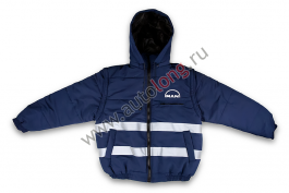 Куртка мужская утепленная (с логотипом MAN / светоотражающая) 3XL