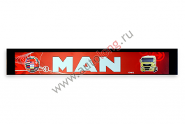 Брызговик длинномер MAN (красный) Брызговик длинномер MAN (красный)