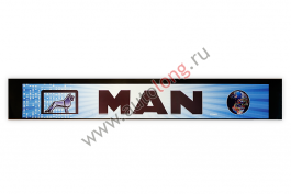 Брызговик длинномер MAN (синий фон) Брызговик длинномер MAN (синий фон)