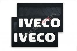Брызговики задние IVECO резина LUX (комплект) 36х58 Брызговики задние IVECO резина LUX (комплект) 36х58