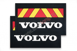 Брызговики задние (красно-желтые) VOLVO 600*400 Брызговики задние (красно-желтые) VOLVO 600*400