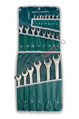 Ключи комбинированные набор 22 предмета (6-32 мм)