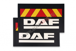 Брызговики задние (красно-желтые) DAF 600*400 Брызговики задние (красно-желтые) DAF 600*400
