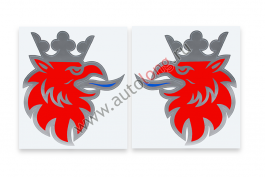 Наклейка эмблема SCANIA малая Наклейка эмблема SCANIA малая