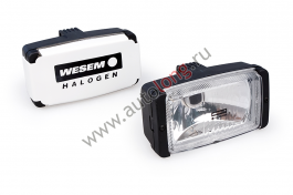 Фара дальнего света Wesem 2HMz 200.73 с крышкой (комплект 2 фары) Фара дальнего света Wesem 2HMz 200.73 с крышкой (комплект 2 фары)