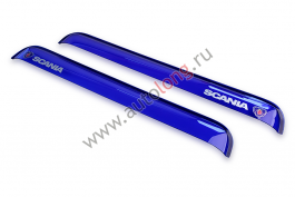 Дефлектор прямой SCANIA 4 серии (синий) Дефлектор прямой SCANIA 4 серии (синий)