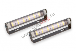 Ходовые огни 6 диодов 24V (белый) комплект Ходовые огни 6 диодов 24V (белый) комплект