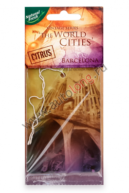 Ароматизатор ELIX Cities Barcelona Ctrus