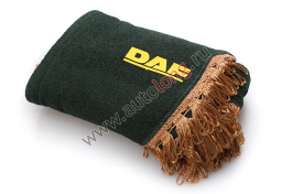 Ламбрекен лобового стекла и угол DAF Зеленый с золотистым Ламбрекен лобового стекла и угол DAF Зеленый с золотистым
