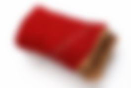 Ламбрекен лобового стекла и угол (Красный с золотым) малый (без логотипа)