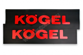 Брызговик длинномер из 2-х частей KOGEL красный Брызговик длинномер из 2-х частей KOGEL красный