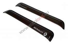 Дефлектор прямой RЕNAULT PREMIUM (Черный) Дефлектор прямой RЕNAULT PREMIUM (Черный)