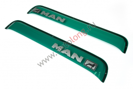 Дефлектор прямой MAN  COMANDOR (накл) Зеленый