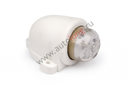 Указатель габаритов ГФ -3,19 (белый) LED 12-24В (белый корпус) Указатель габаритов ГФ -3,19 (белый) LED 12-24В (белый корпус)