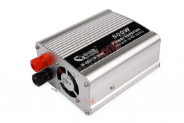 Конвертер автомобильный с 24V на 220V (500W) Конвертер автомобильный с 24V на 220V (500W)