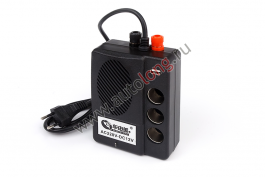 Преобразователь напряжения с 220V на 12V 3 гнезда прикуривателя USB (10А) Преобразователь напряжения с 220V на 12V 3 гнезда прикуривателя USB (10А)
