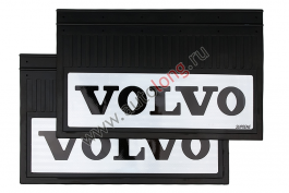 Брызговики грузовые светоотражающие задние VOLVO (резина) комплект 585х365 Брызговики грузовые светоотражающие задние VOLVO (резина) комплект 585х365